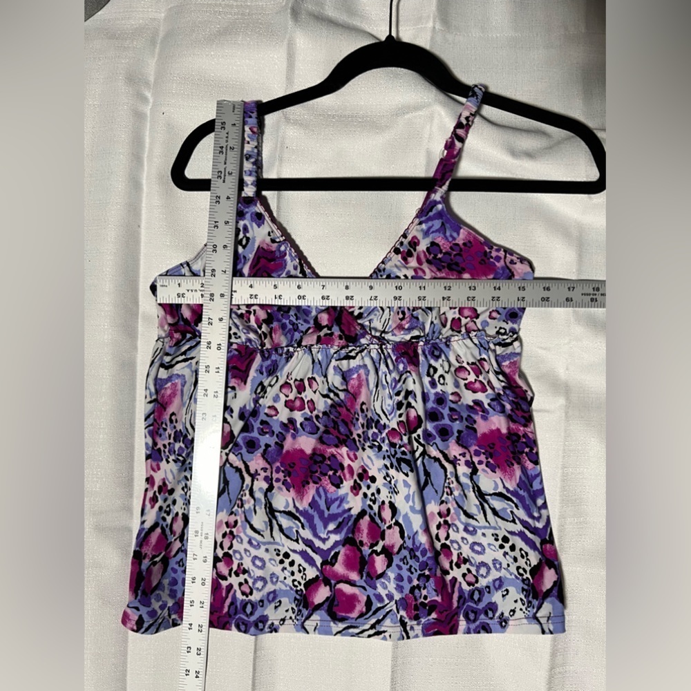 Kathryn Floral print sleeveless tank top, Medium - Picture 5 of 11